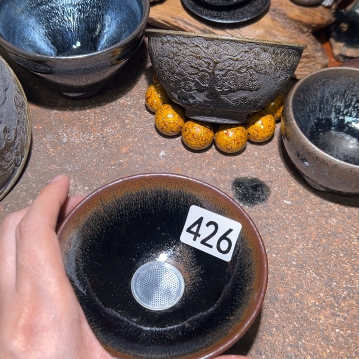 茶盏426 知否建盏茶器瑕疵