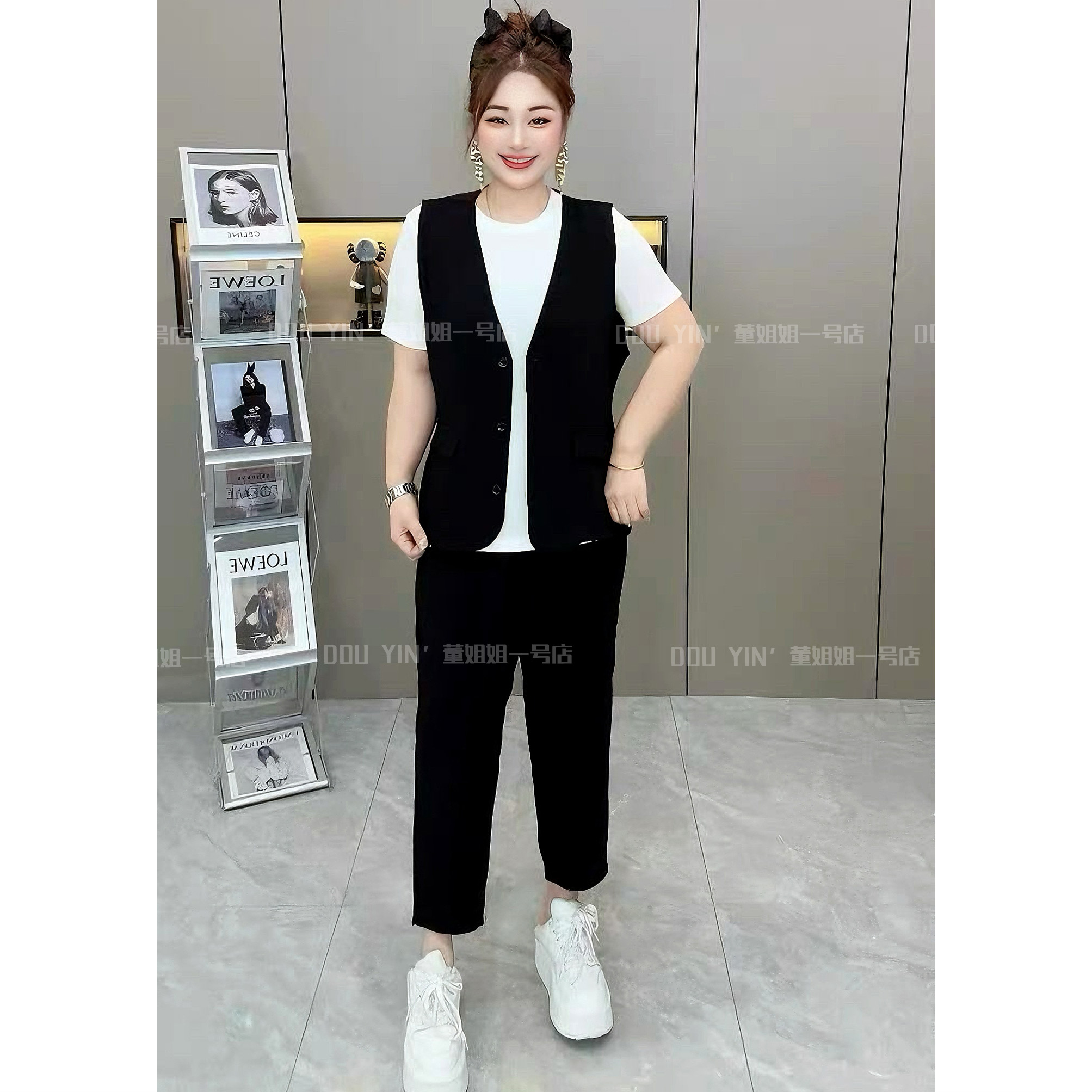 6220夏季时尚休闲洋气三件套