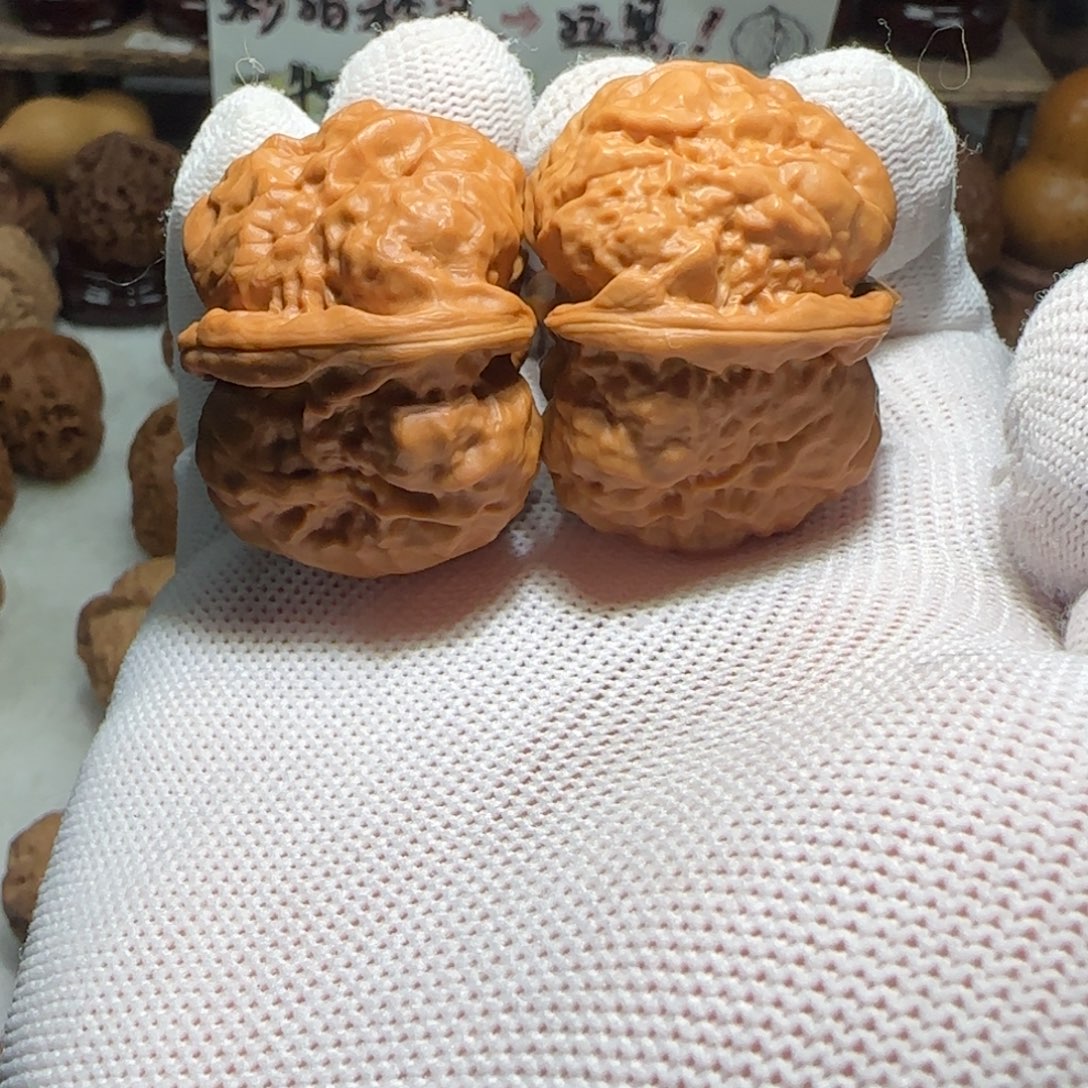 亿***光文玩核桃吊坠蛤蟆头