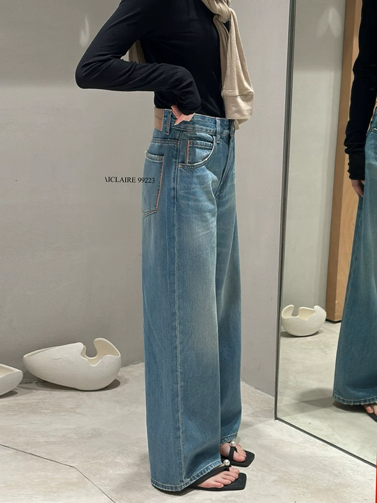 颜值新款春夏款！橘粉色刺绣好好看啊！小个子版阔腿裤，梨形冲！