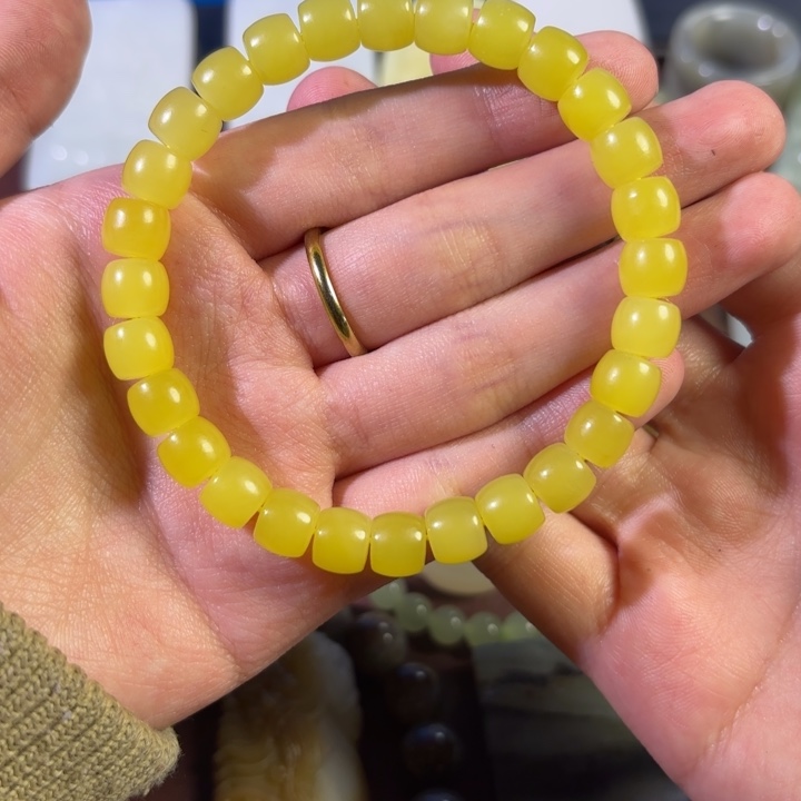 和田玉手串未镶嵌（****）