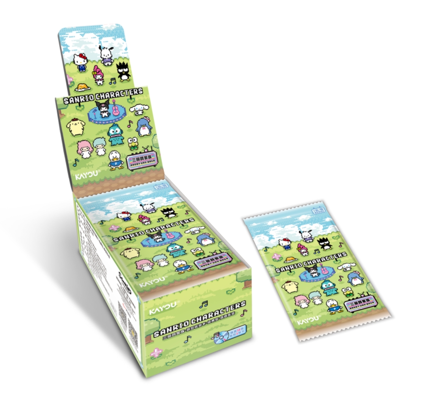 卡游【玩法合集】三丽鸥家族萌梦收藏卡经典包-森语乐章第2弹