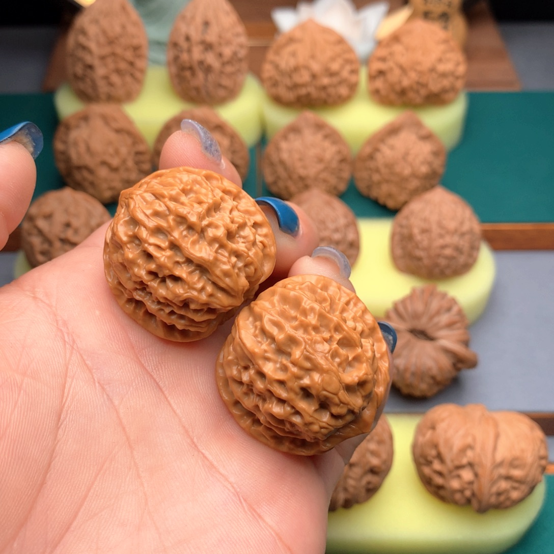 文玩核桃吊坠野果无名手捻