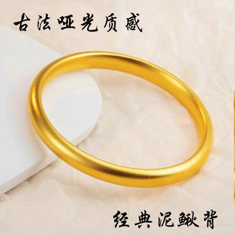 足银手镯足银手镯足银手镯【泥鳅背】古法手镯传承轮胎经典时尚