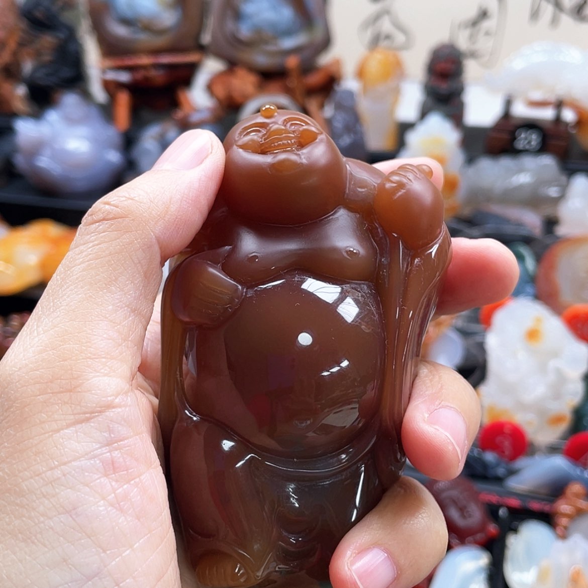 【闪购商品】玛瑙/玉髓珠宝半成品未镶嵌寒***?