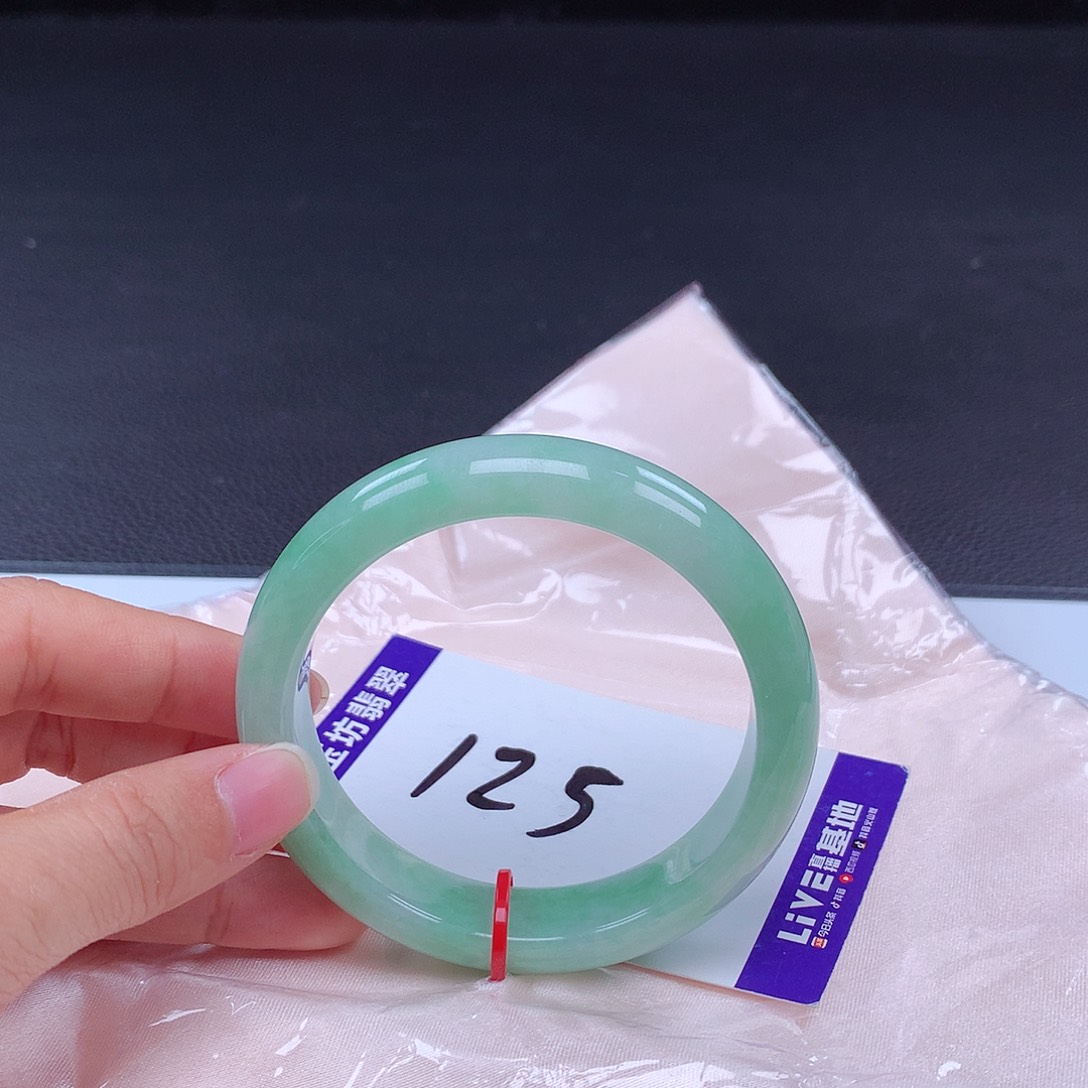 翡翠手镯未镶嵌手镯000728