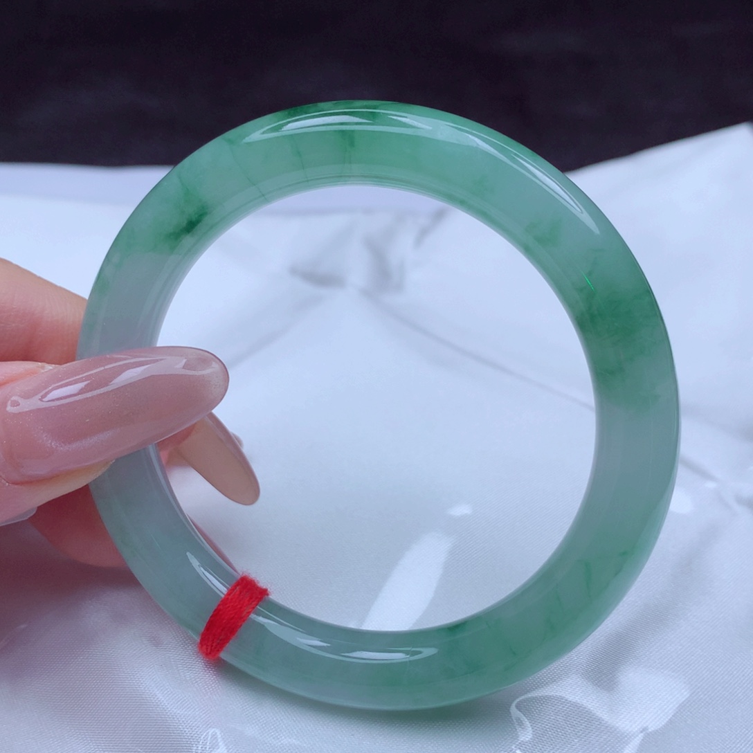 翡翠未镶嵌手镯手镯53