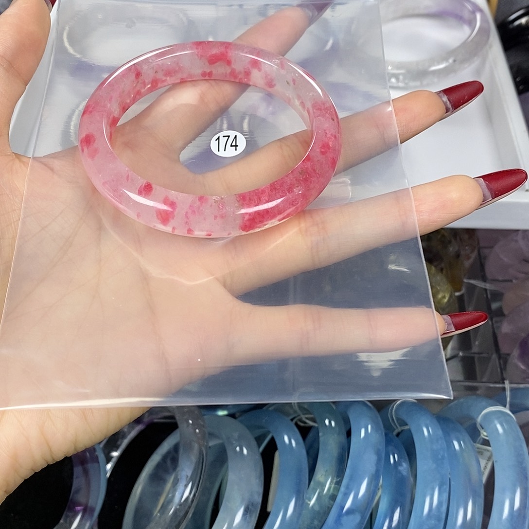 黄晶未镶嵌手镯手镯