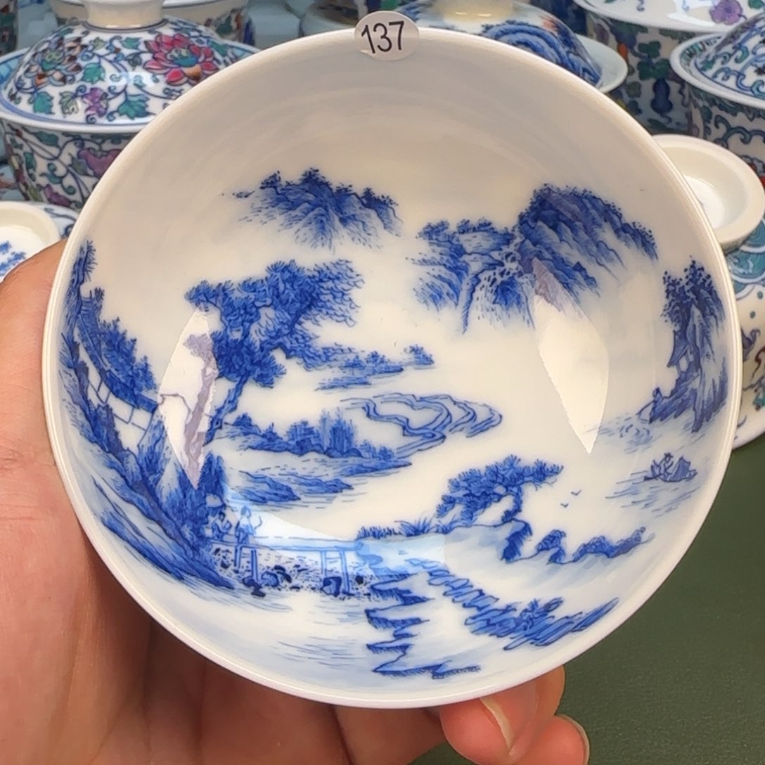 彦祖纯手工手绘茶具137