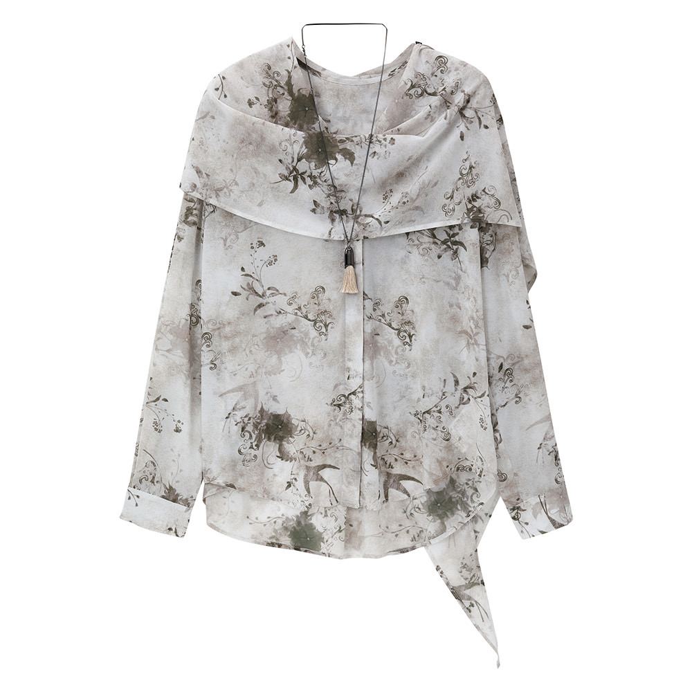 AVVENN 设计师品牌 25冬新品 飘带单衣  AL90802729