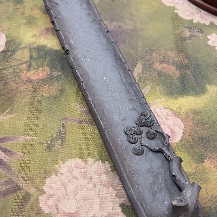 绿泥宜杨紫砂全手工香插