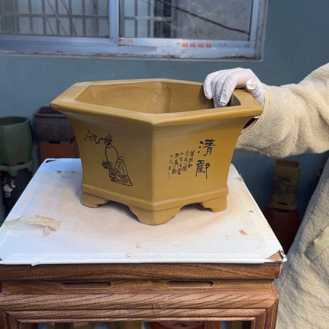 紫砂花盆紫砂口径32