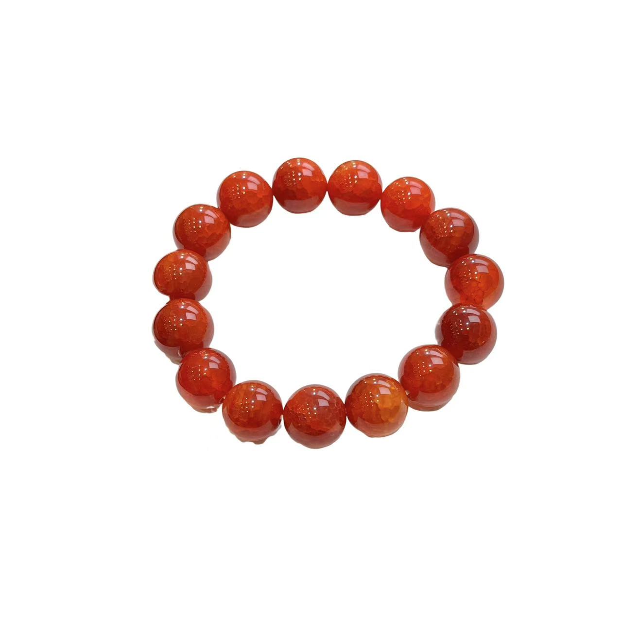 南红玛瑙手串G01-38赠礼盒(多样性发货）