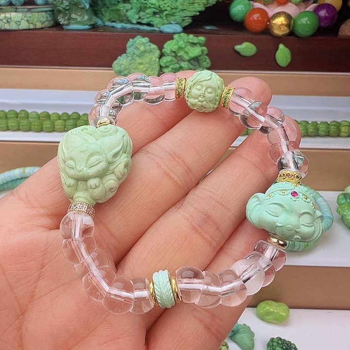 未镶嵌绿松石项链