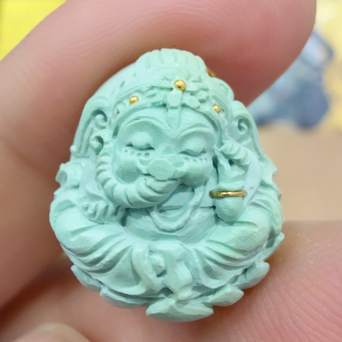 绿松石未镶嵌配饰