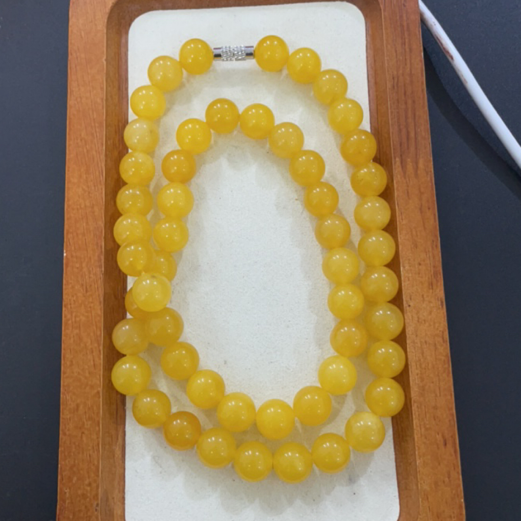   224  卡10鸡冠黄妈妈链项链