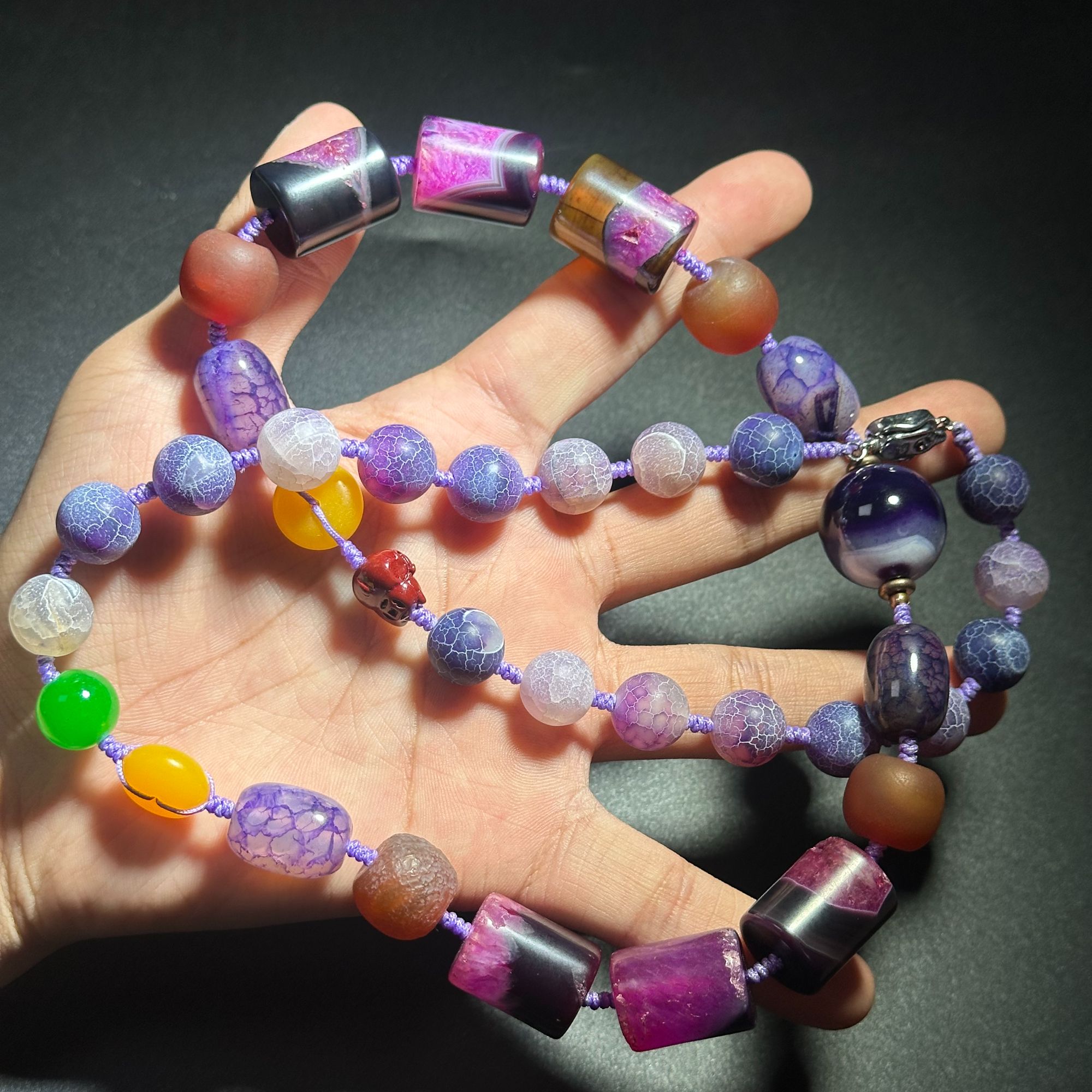 【三弟推荐】紫 山 醇太古耀珠多宝项链（多样性发其一）-7945