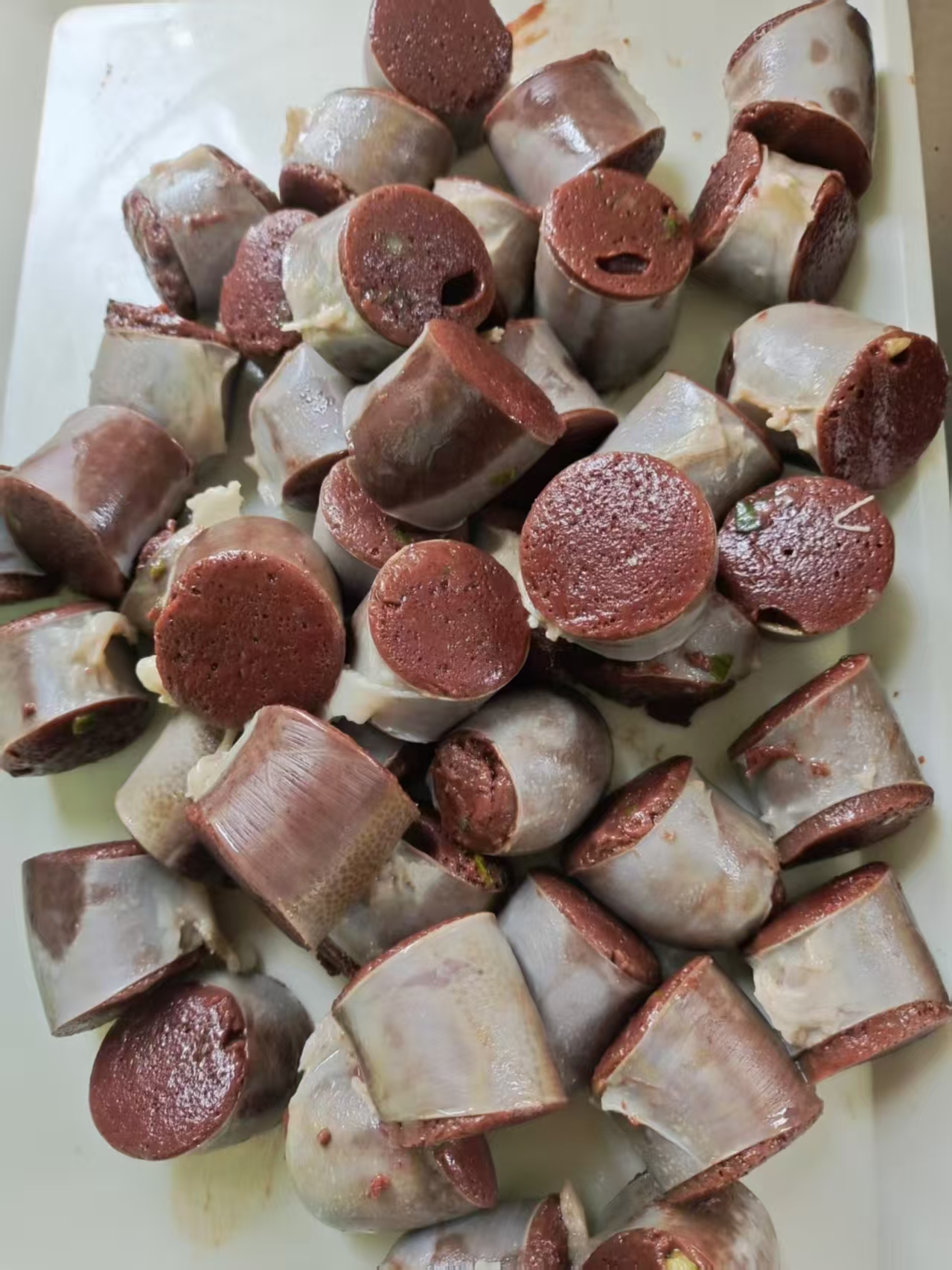 德保风味血肠猪血肠新鲜