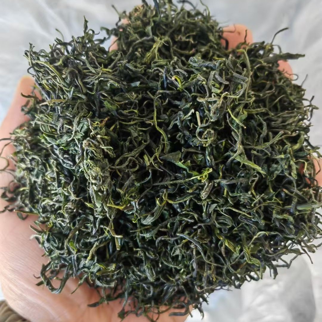 信阳固始手工采摘高山野茶绿茶 汤色绿亮 甘醇板栗香耐泡散茶