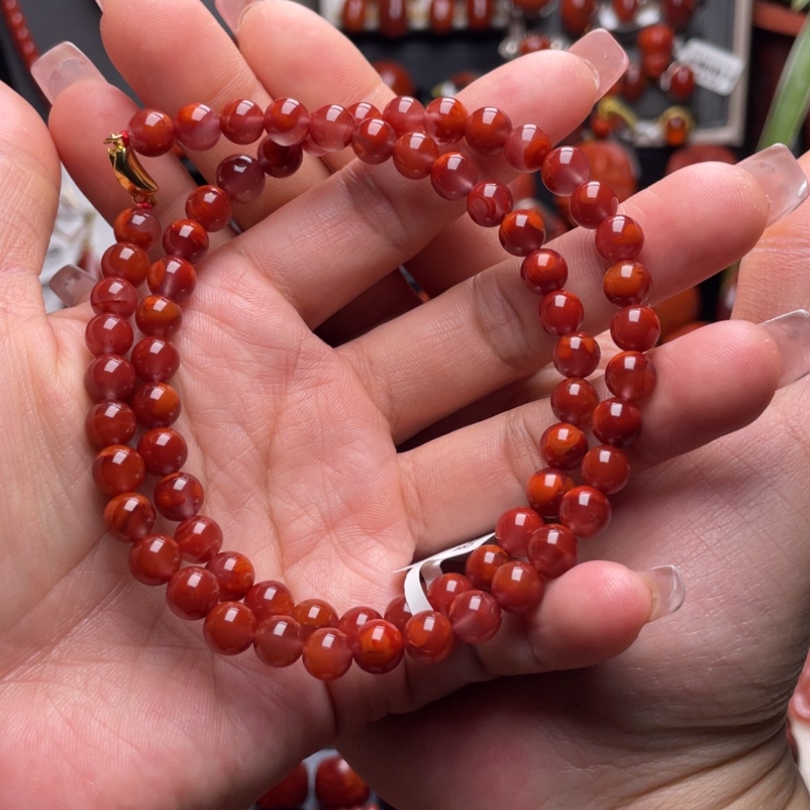 【闪购商品】南红玛瑙7➕项链银S925镶嵌