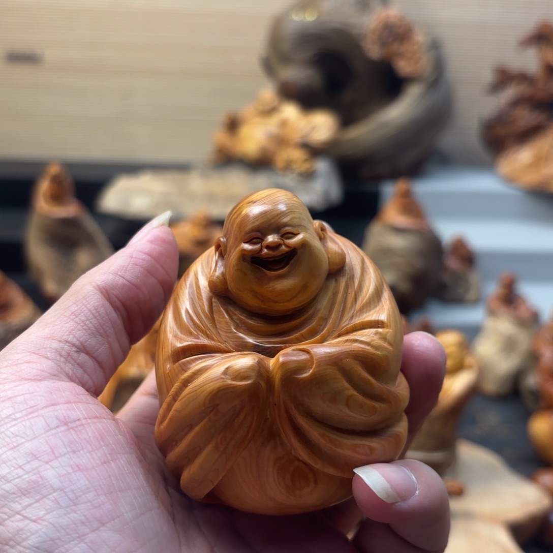 心***柠柏木太行崖柏手工雕刻