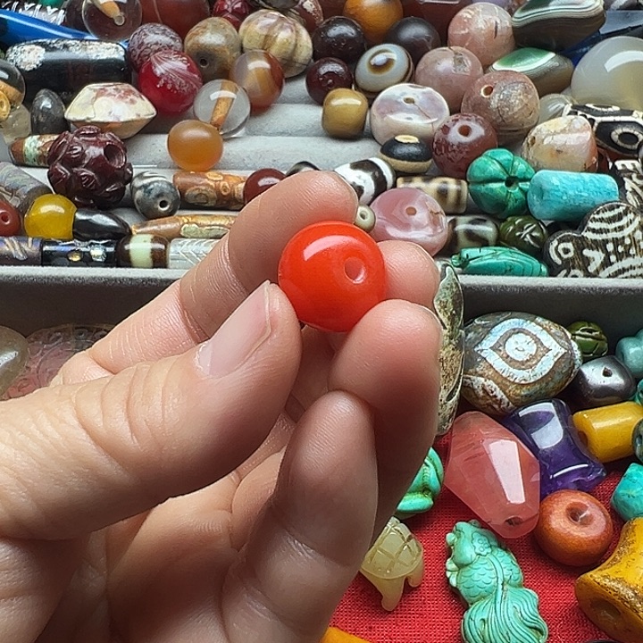 【***…玛瑙/玉髓未镶嵌颈饰