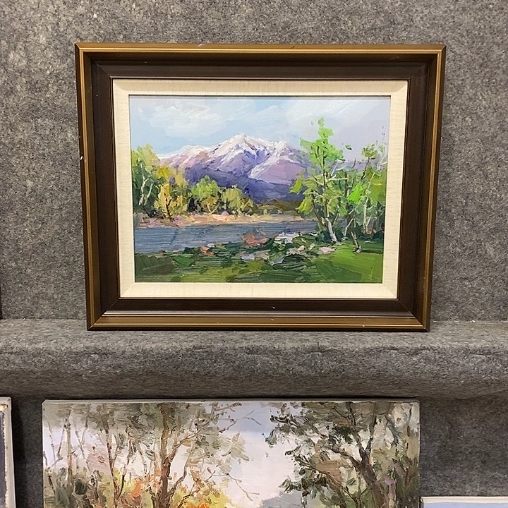 油画带外框画芯尺寸40x30cm