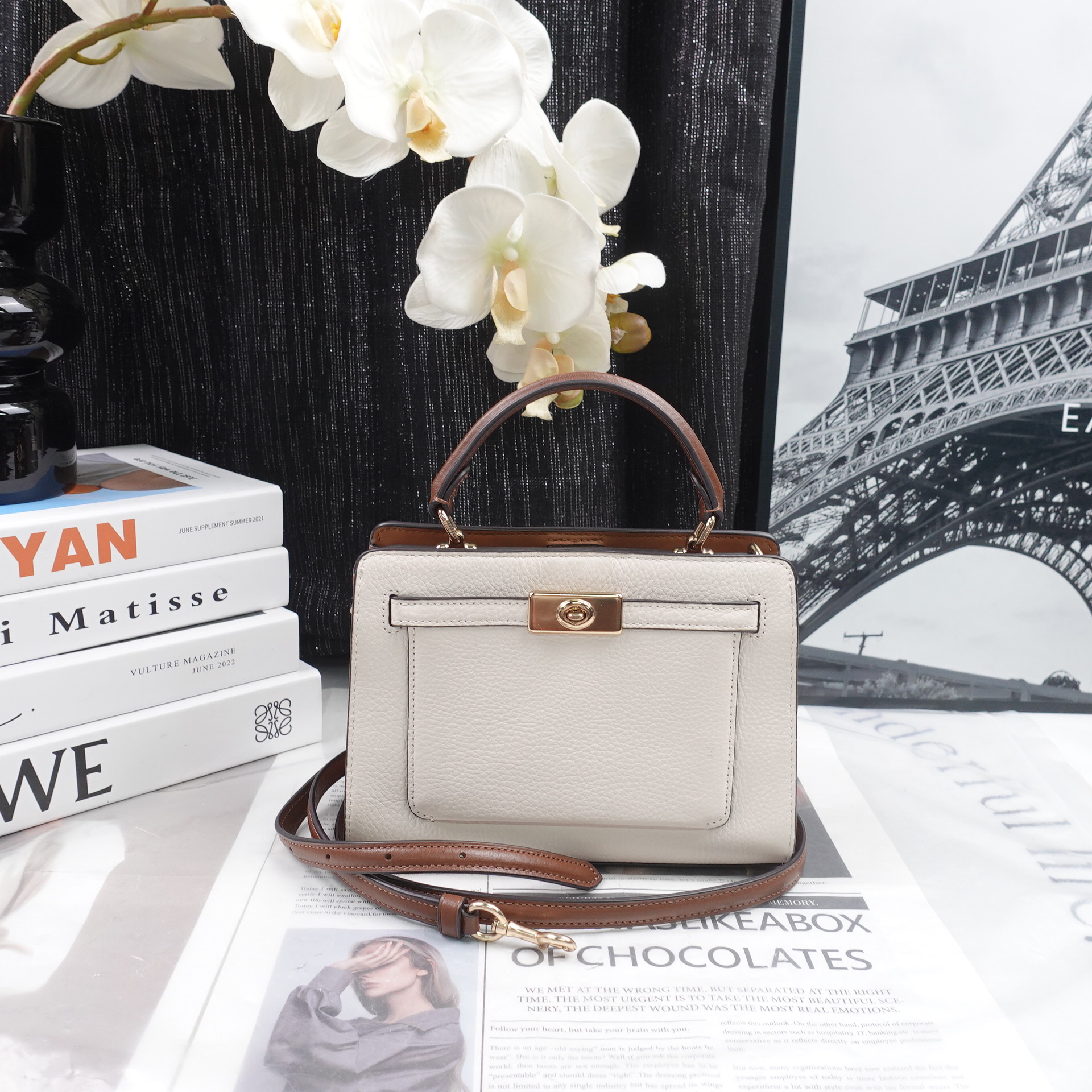 95新 COACH/蔻驰 单肩包/T10234796