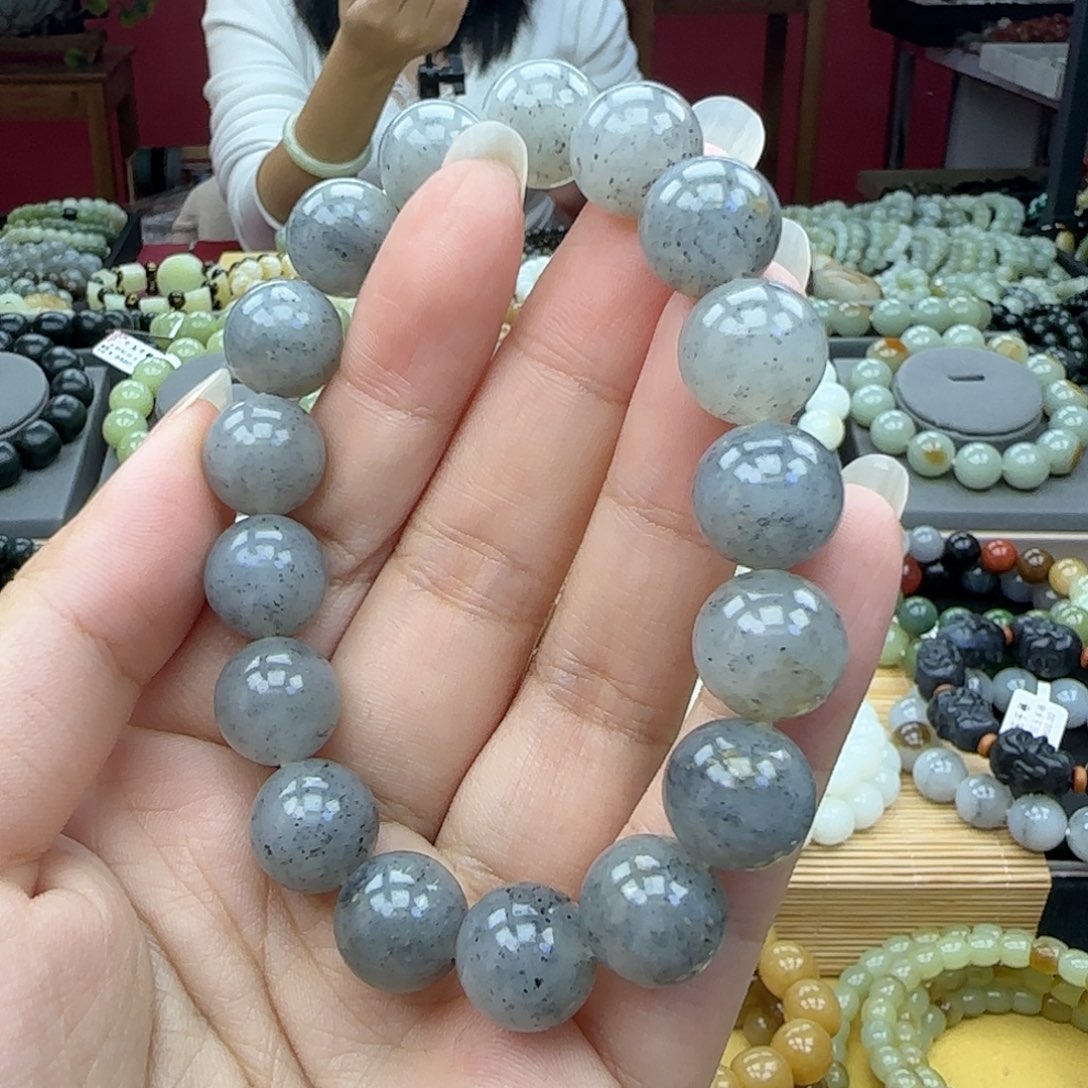 和田玉手链未镶嵌