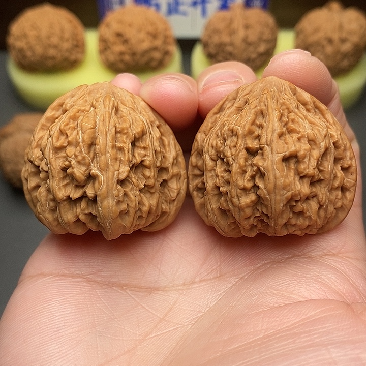 吊坠文玩核桃密纹37全