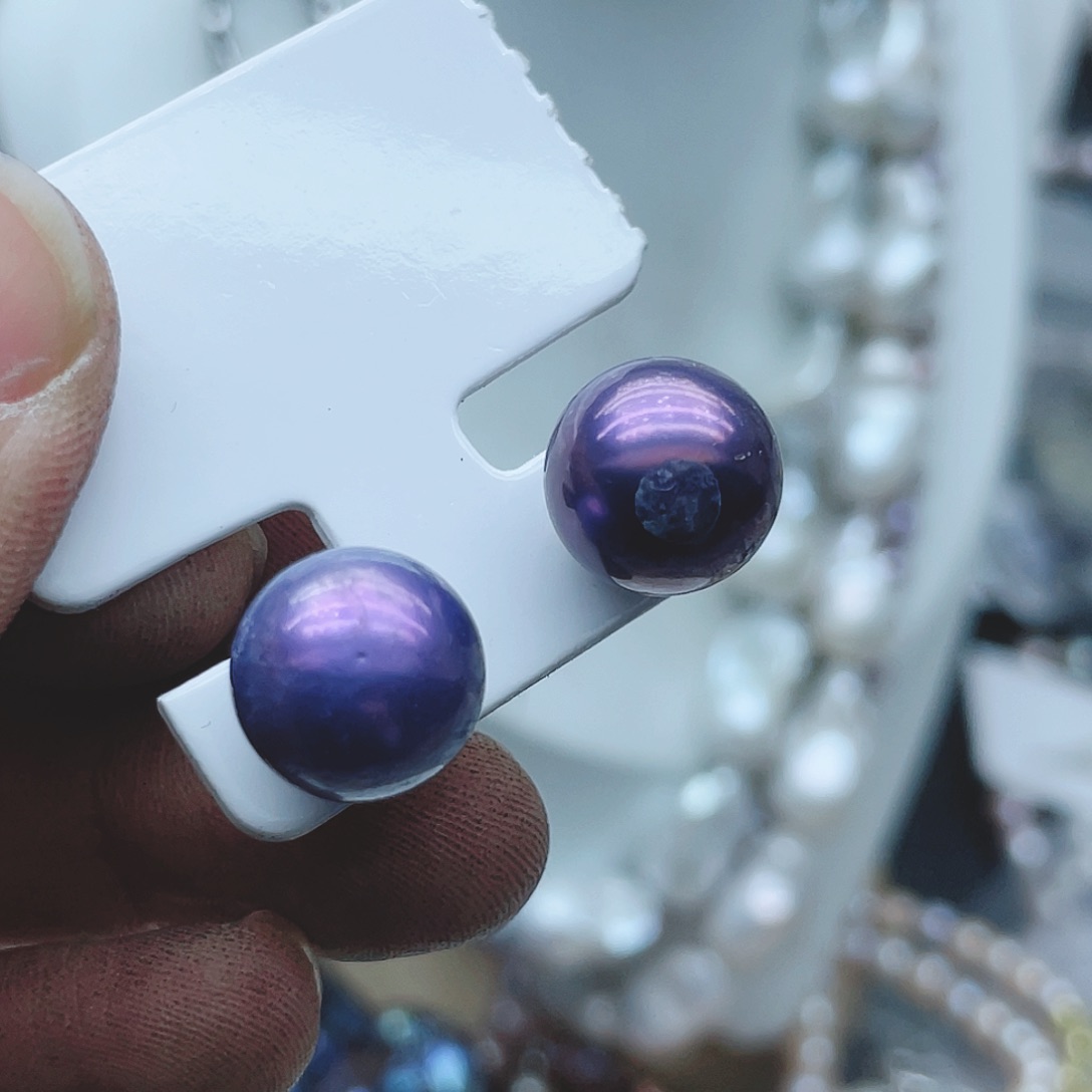 淡水珍珠颈饰钛钢林*.