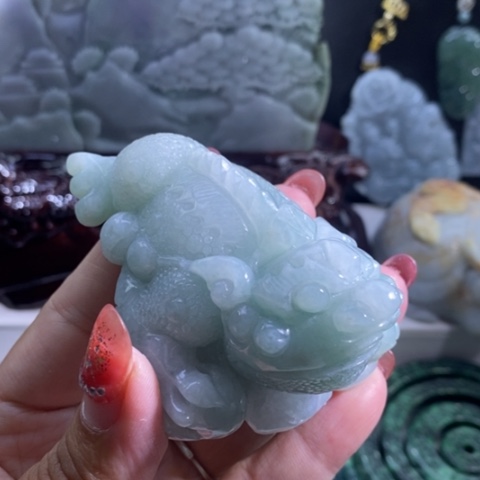 【闪购商品】颈饰未镶嵌翡翠金蟾