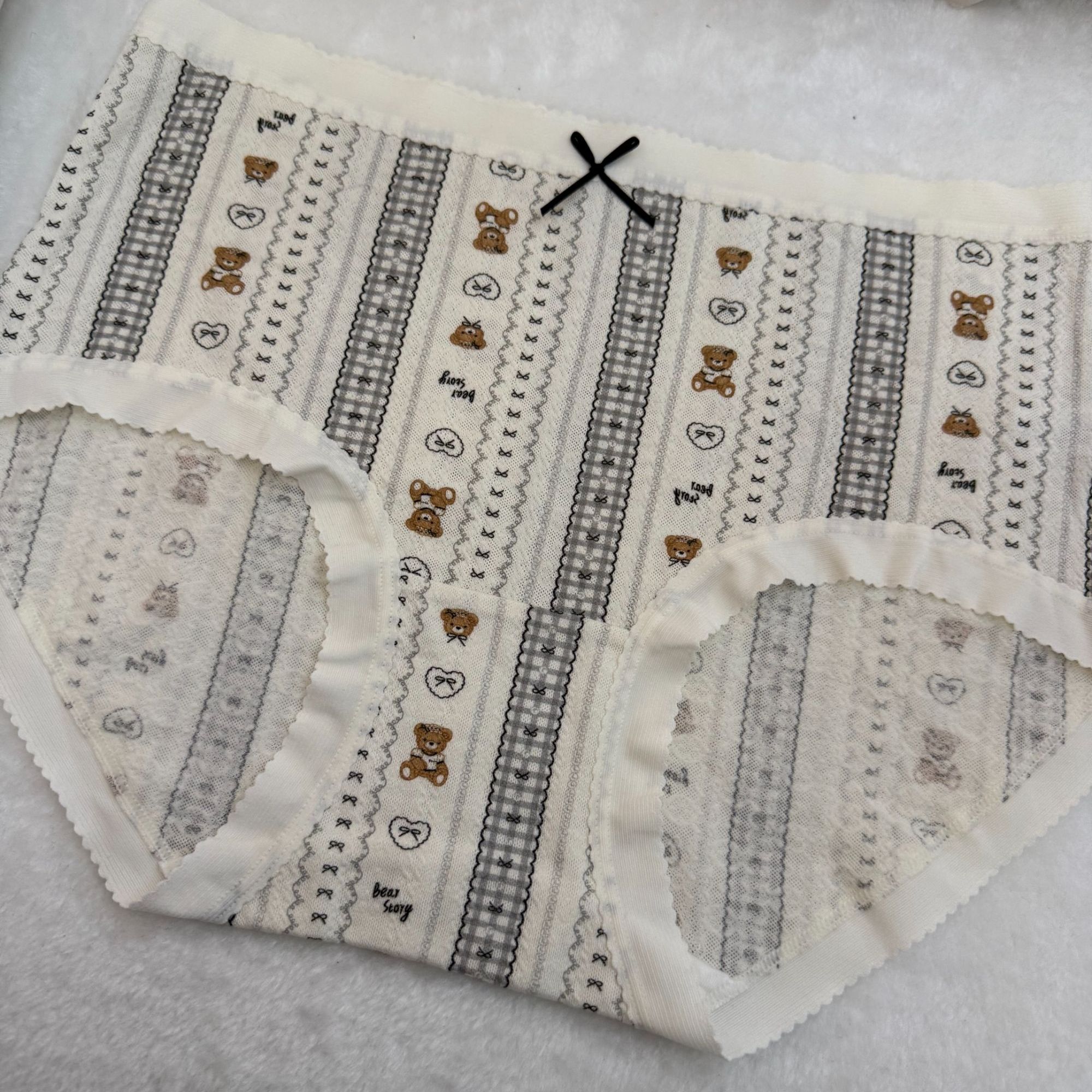 咔溜帮~小熊印花内裤