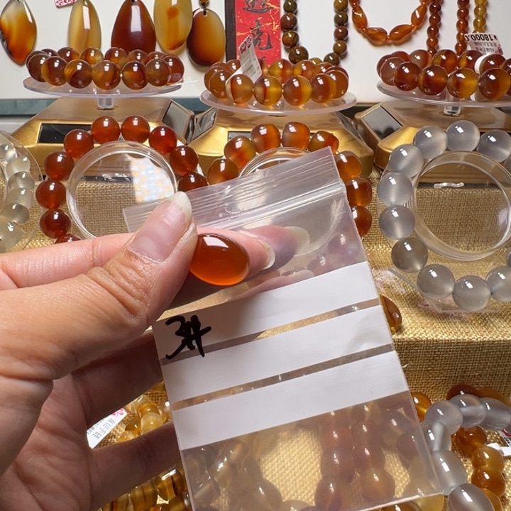 时****玛瑙/玉髓颈饰未镶嵌3