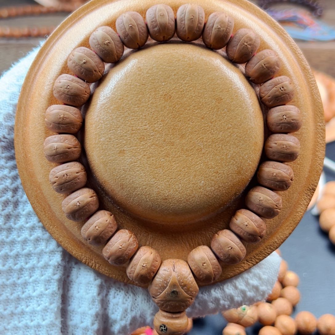 手串凤眼菩提精工藏式12.5mm老树籽