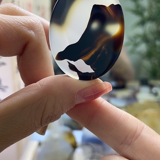 玛瑙/玉髓吊坠未镶嵌