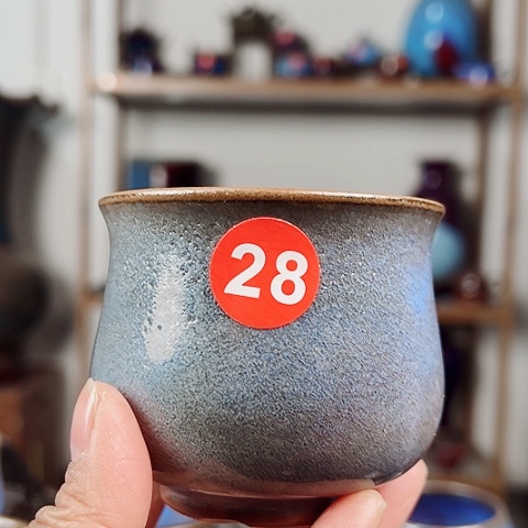 杯臻**好原矿釉手工制作钧瓷