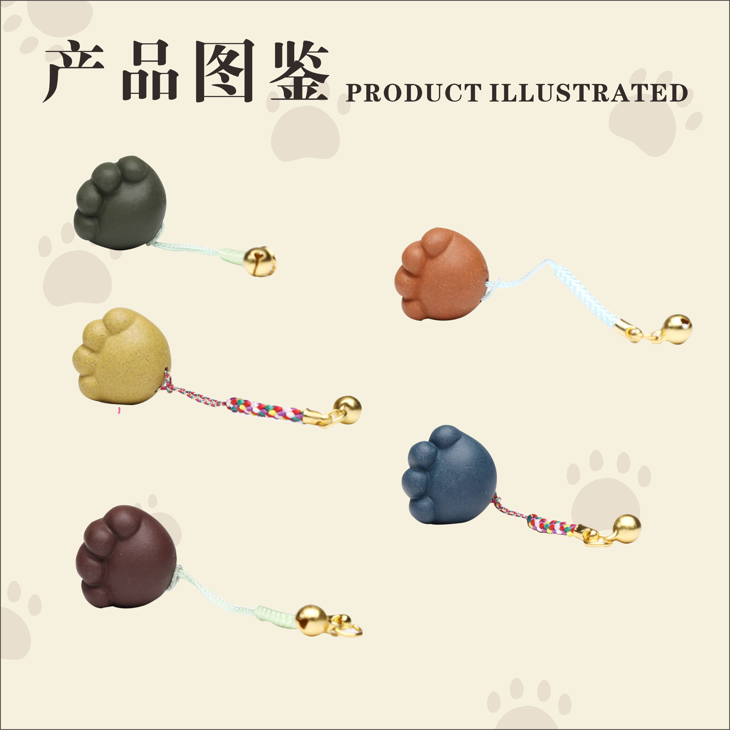 招财猫爪【小猫钓鱼升级版】清台送蓝色潮玩盲盒