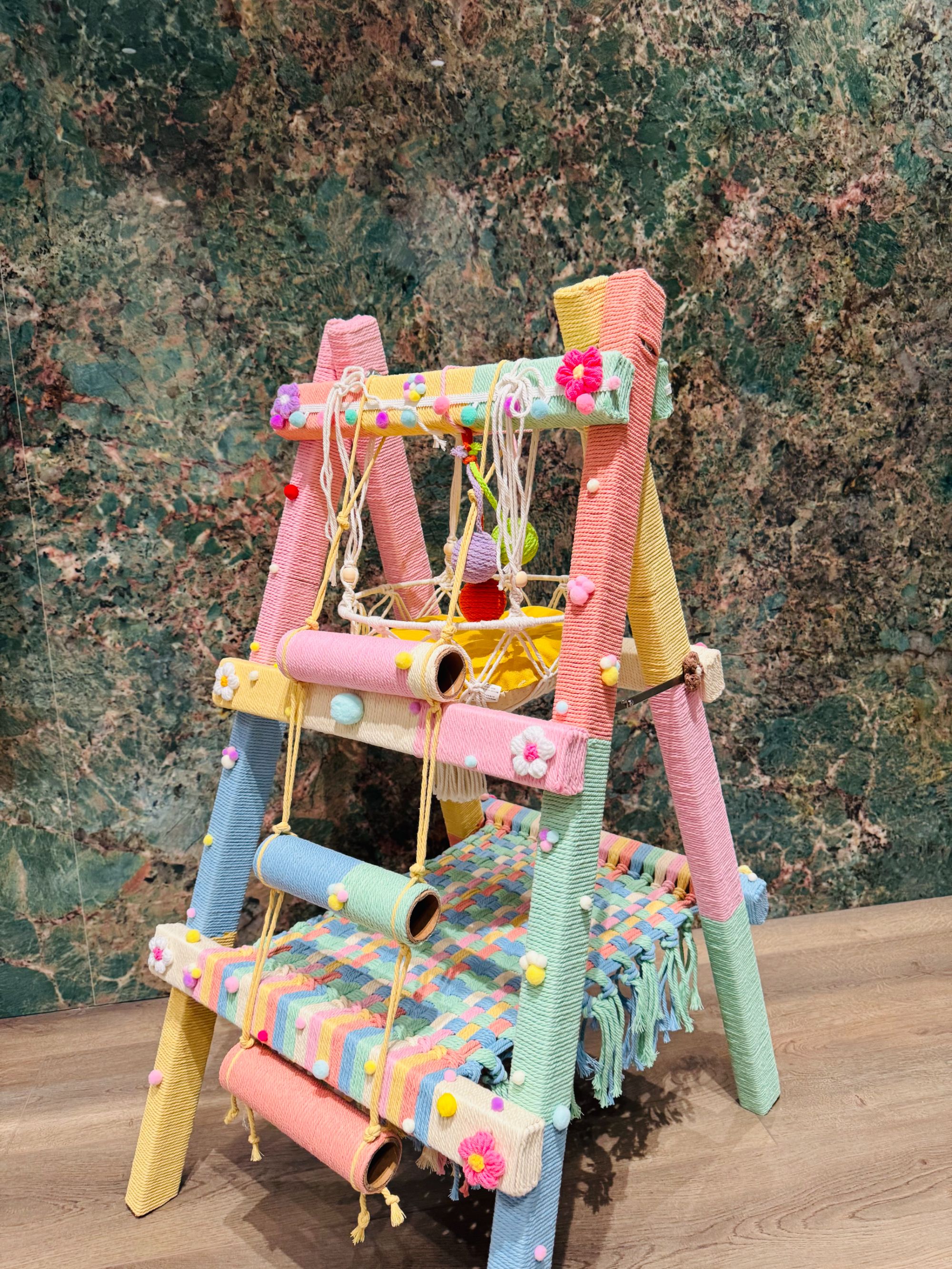 淘气猫玩具店粉丝群福利纯手工DIY猫爬架