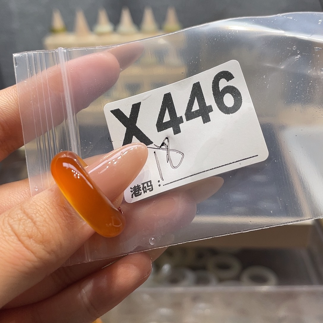 玛瑙/玉髓未镶嵌戒指446