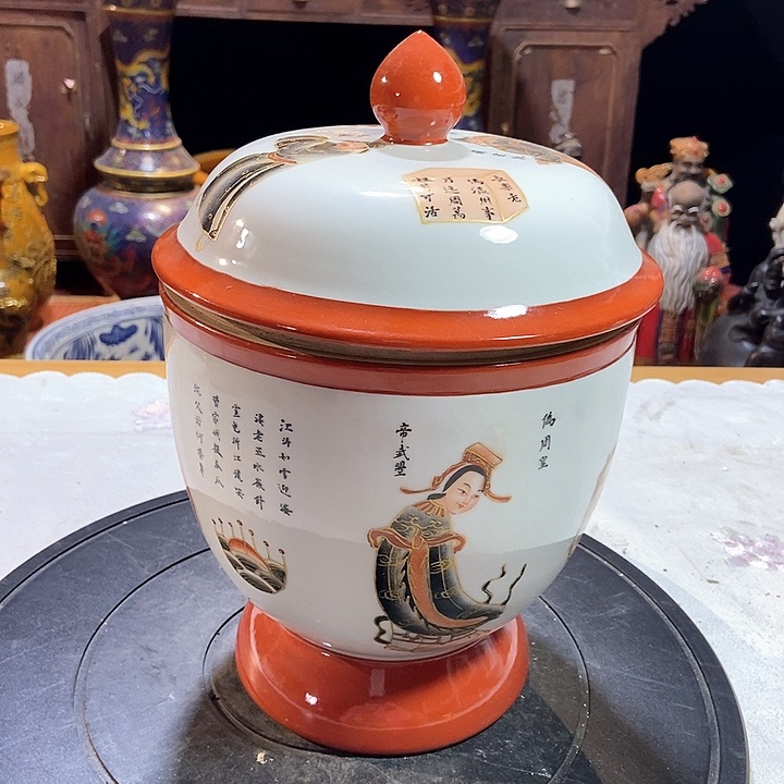 壶瓷器瓷碗手工手绘