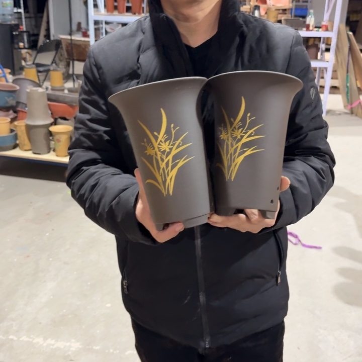 紫砂花盆破损补发