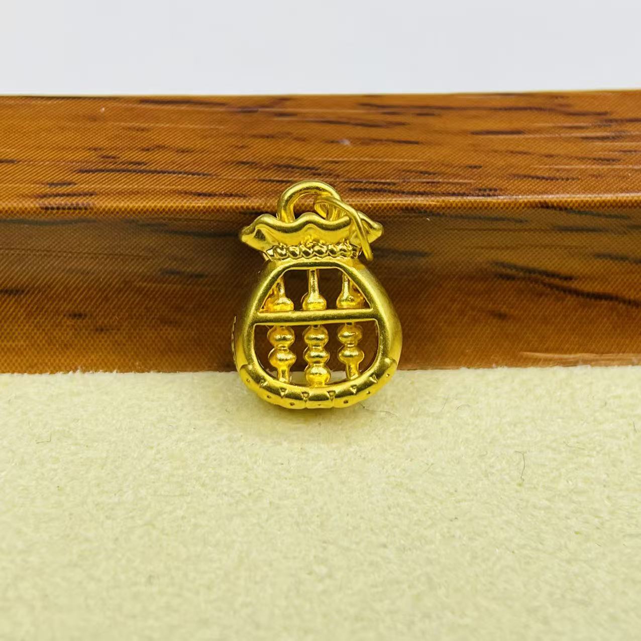 金祥顺黄金足金999算盘福袋DP0047