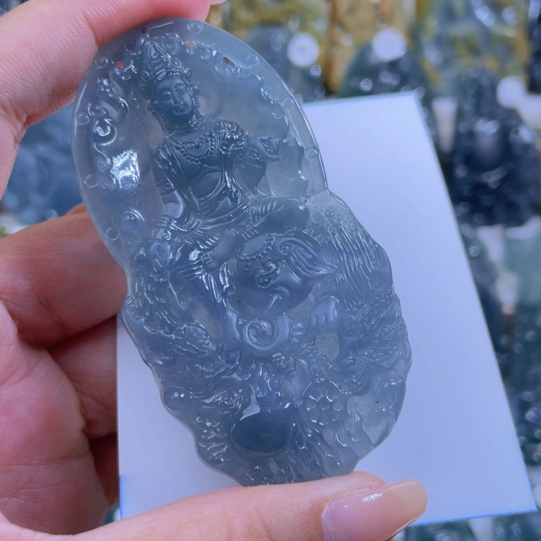 浅***づ颈饰未镶嵌翡翠翡翠