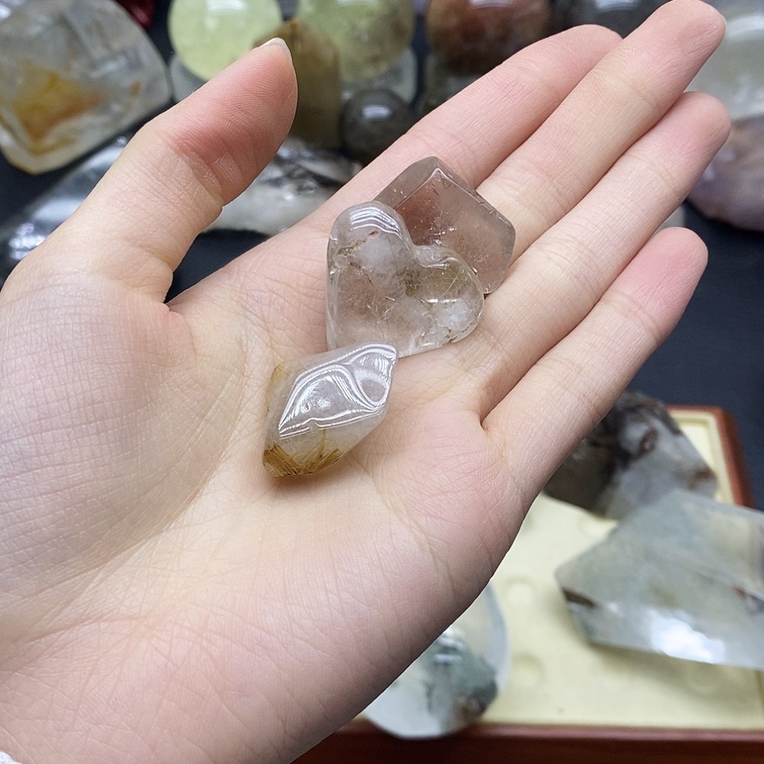 水晶珠宝半成品未镶嵌156水晶石