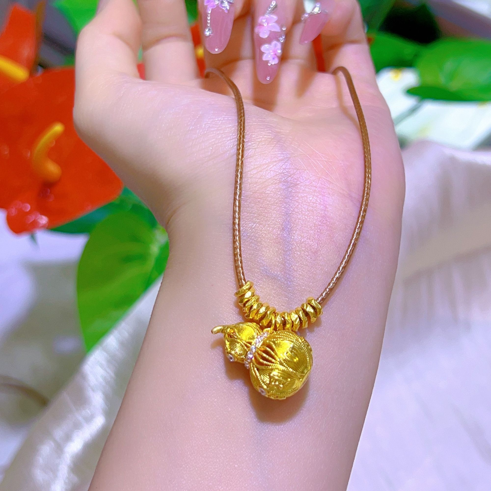 【琪琪专属】足金999投资金 【盘缠葫芦】百搭精美时尚（工费10/克）