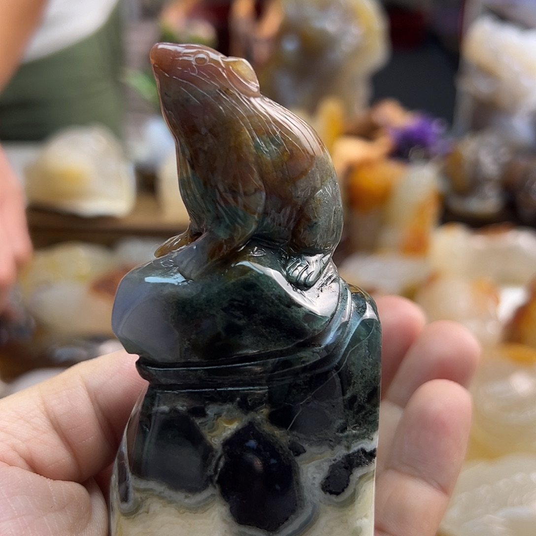 玛瑙/玉髓未镶嵌颈饰