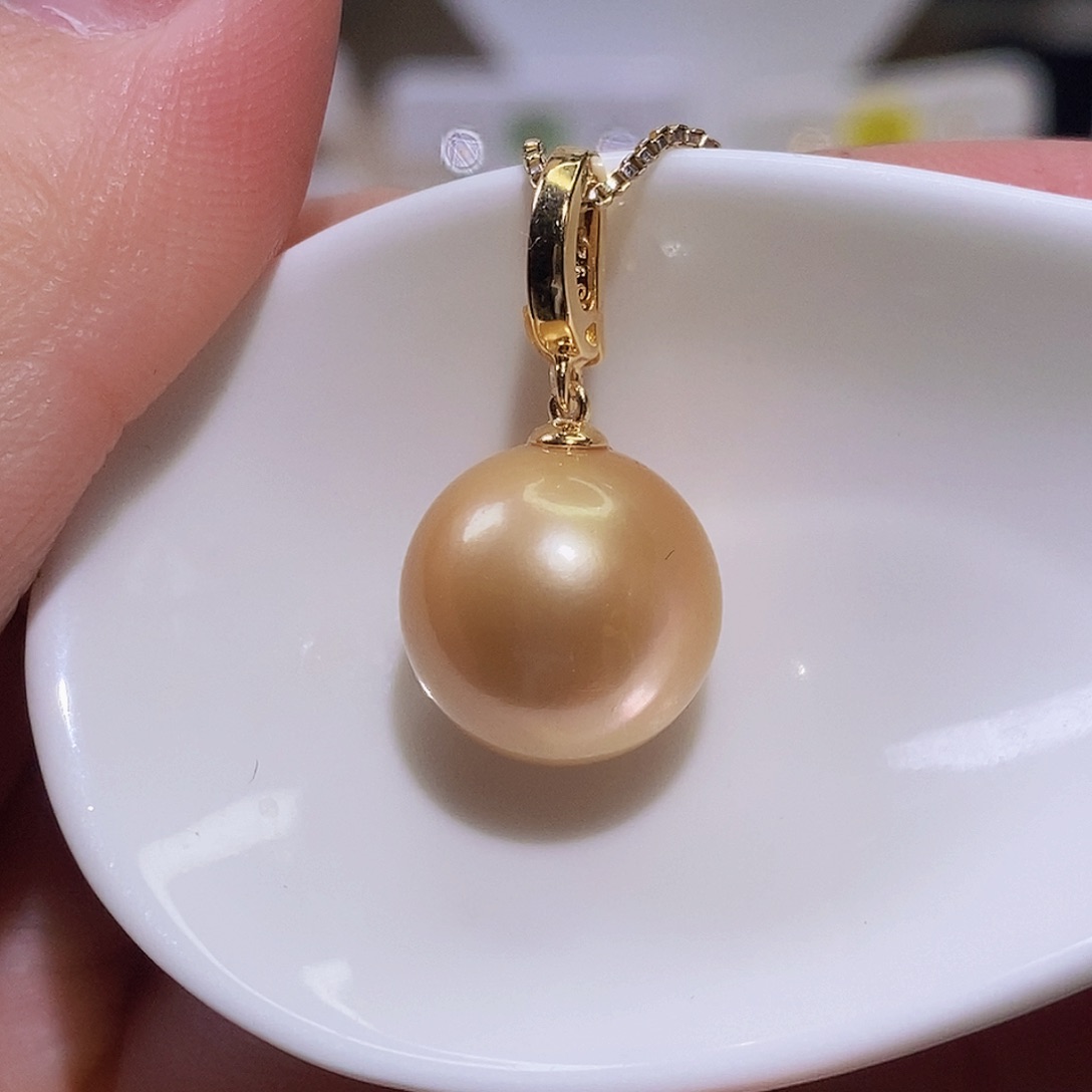 淡水珍珠颈饰银S925镶嵌