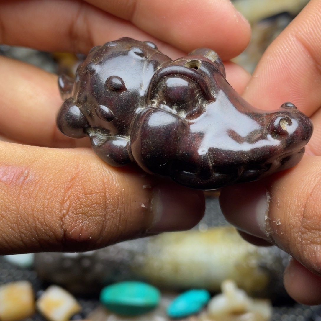 和田玉（糖玉）未镶嵌挂件