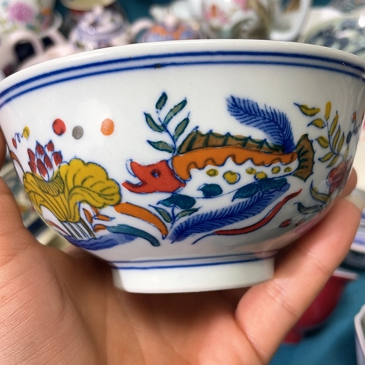 景德镇陶瓷主人杯13344